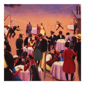 Archibald Motley  Art Deco Glossy Poster