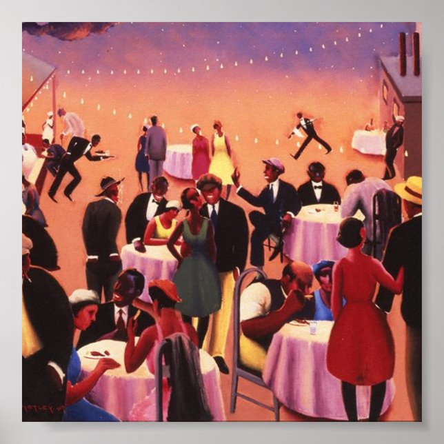 Archibald Motley  Art Deco  Poster (Front)