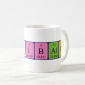 Archibald periodic table name mug (Front Right)
