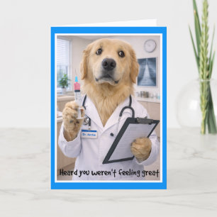 Archie Get Well Card  NCB-1
