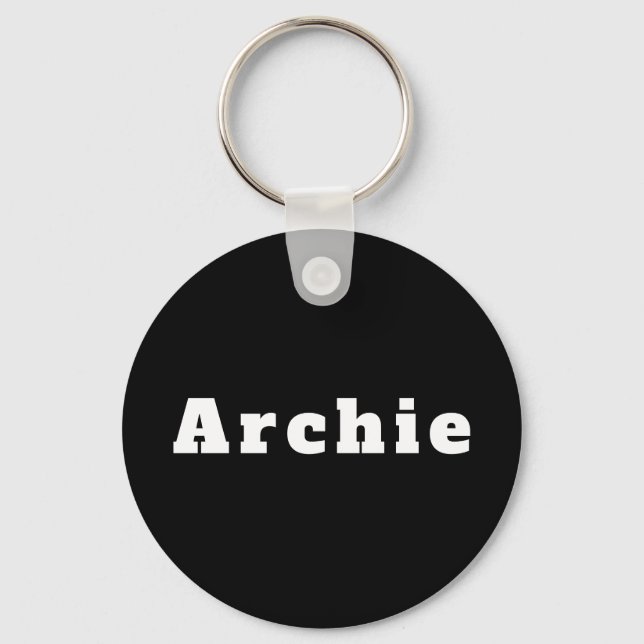Archie Key Ring (Front)