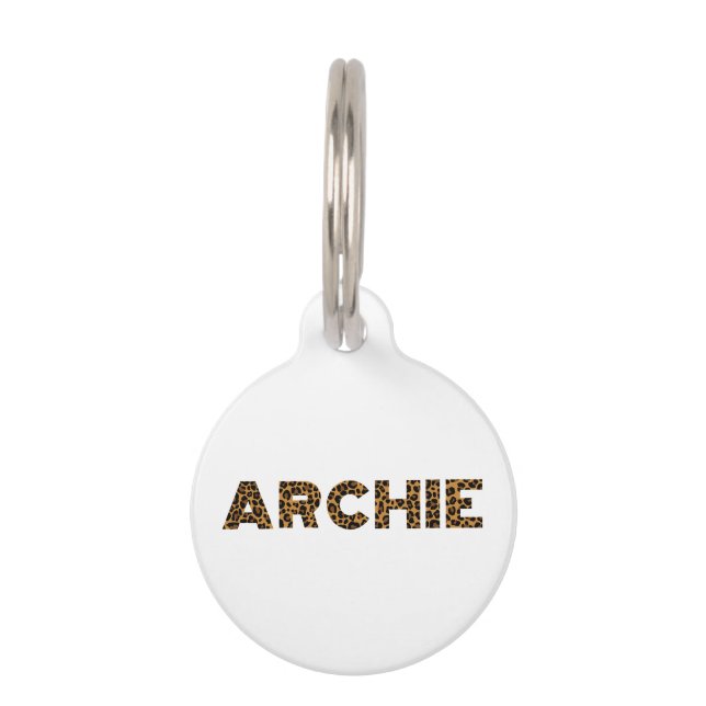 Archie Pet ID Tag (Front)