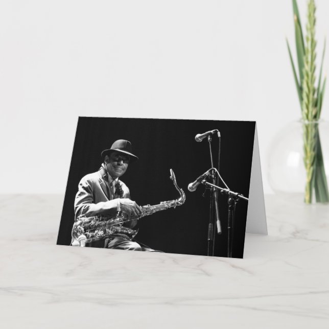 Archie Shepp 1 by P. Baud Banlieues Bleues 2010 GC Card (Front)