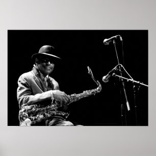 Archie Shepp 1 by P. Baud Banlieues Bleues 2010 P2 Poster