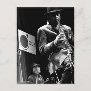 Archie Shepp 2 by P. Baud Banlieues Bleues 2010 Postcard