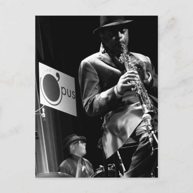 Archie Shepp 2 by P. Baud Banlieues Bleues 2010 Postcard (Front)