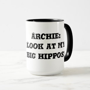 ARCHIE'S HIPPOS MUG