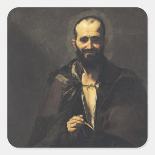 Archimedes  1630 square sticker