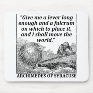 Archimedes Lever Mouse Mat
