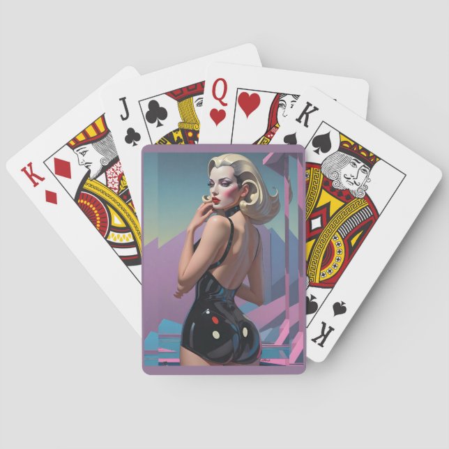 Archimedes’ Principle of Buoyancy Extrapolated Playing Cards (Back)