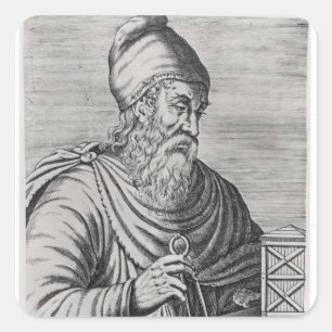 Archimedes Square Sticker