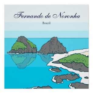 Archipelago of Fernando de Noronha Poster