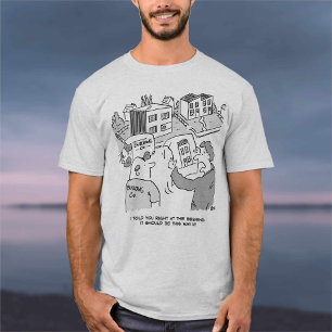 Architect and Builder Looking at House Plans T-Shirt