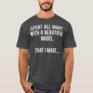 Architect and his beautiful model T-Shirt