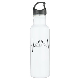 Architect - Architect Heartbeat Houses 710 Ml Water Bottle