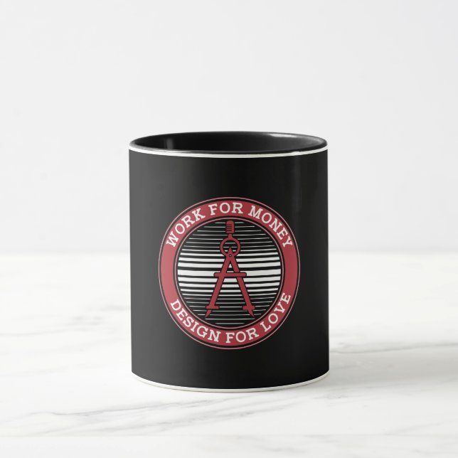 Architect Architects Work For Money Architecture Mug (Center)