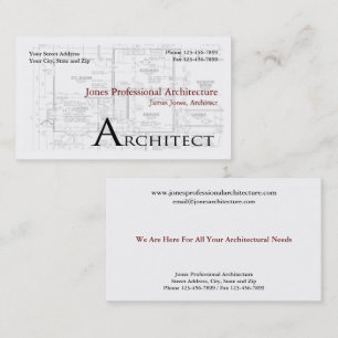 Architect Architecture Business Card