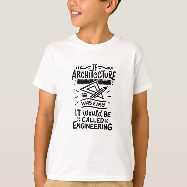 Architect Architecture T-Shirt (Front)