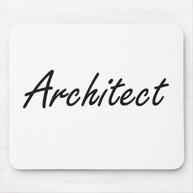 Architect Artistic Job Design Mouse Mat (Front)