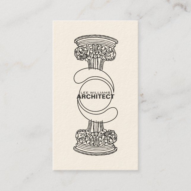 Architect Business Card (Front)