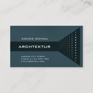 architect business card