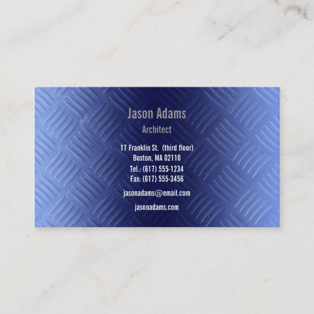 Architect Business Card (Front)