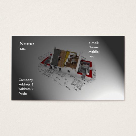 Architect Business Card