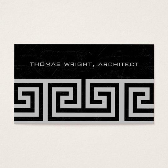 Architect Business Cards