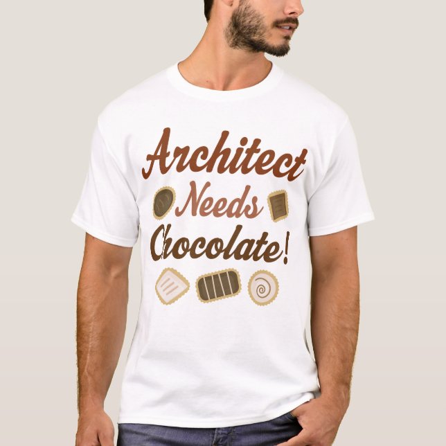 Architect Chocolate T-Shirt (Front)