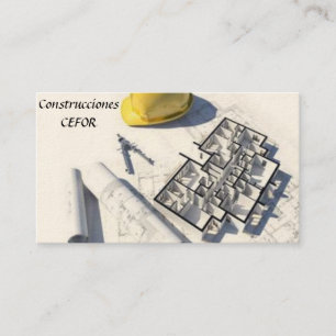 Architect - Constructor - Calling card