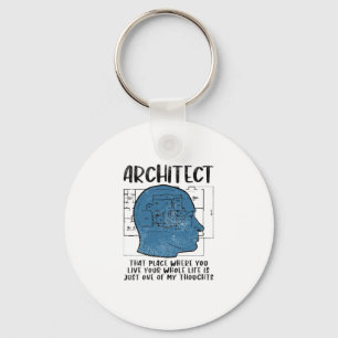 Architect Definition Key Ring