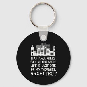 Architect Definition Key Ring