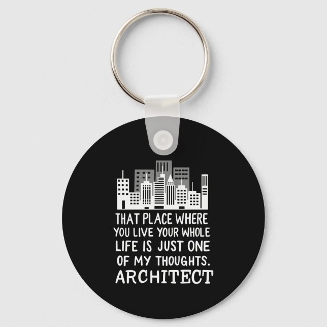 Architect Definition Key Ring (Front)
