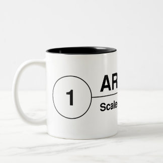 Architect Drawing Tag Mug