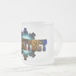 Architect DTW Architects Merch Frosted Glass Coffee Mug