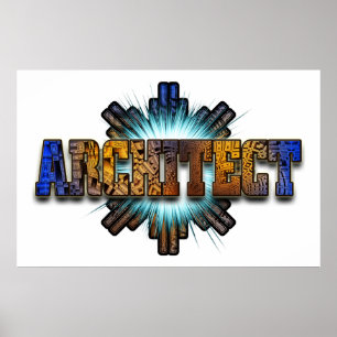 Architect DTW Architects Merch Poster
