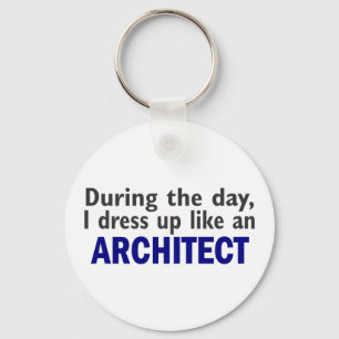 Architect During The Day Key Ring