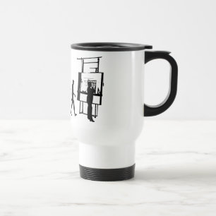 Architect Evolution of Architecture Draftsman Travel Mug