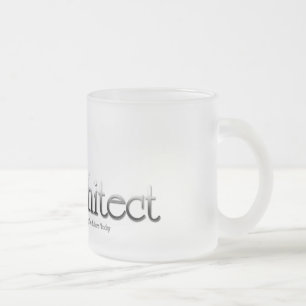 Architect Frosted Glass Coffee Mug