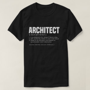 ARCHITECT funny Definition T-Shirt