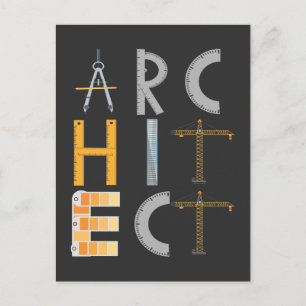 Architect Gifts Architecture Students Postcard
