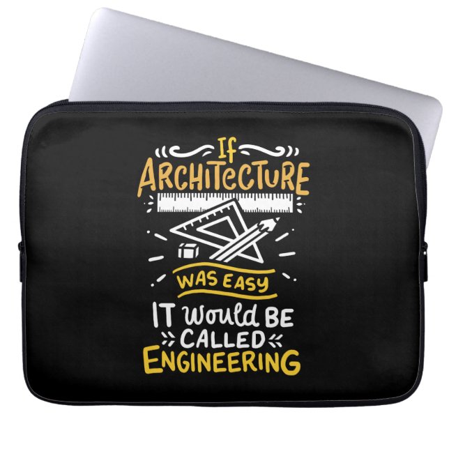 Architect Gifts Laptop Sleeve (Front)