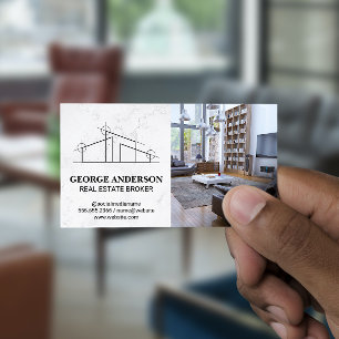 Architect House Logo   Home Interior Business Card