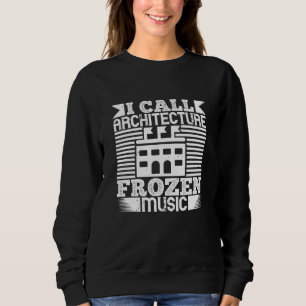 Architect - I Call Architecture Frozen Music Sweatshirt