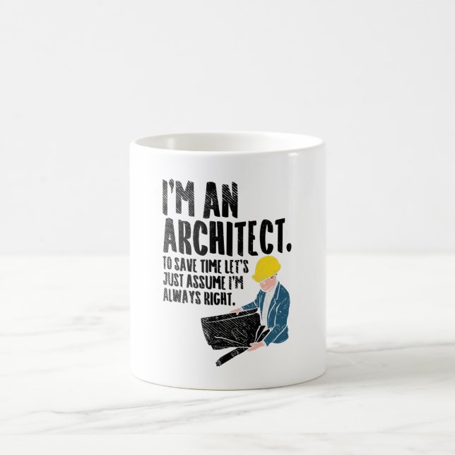 Architect - I'm an Architect Coffee Mug (Center)