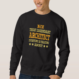 Architect Job Title Employee  Worker Architect Sweatshirt