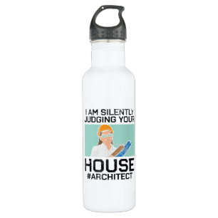 Architect - Judging Your House 710 Ml Water Bottle