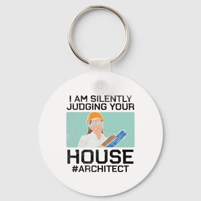 Architect - Judging Your House Key Ring (Front)