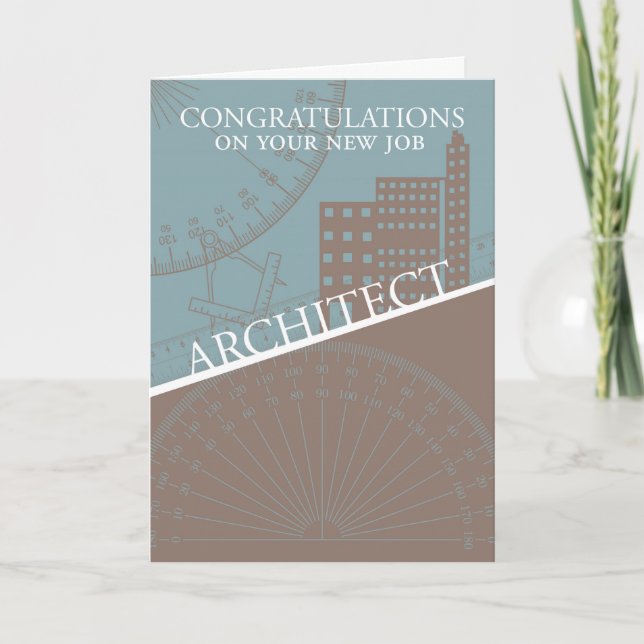 Architect - New Job - Architect Tools, Card (Front)