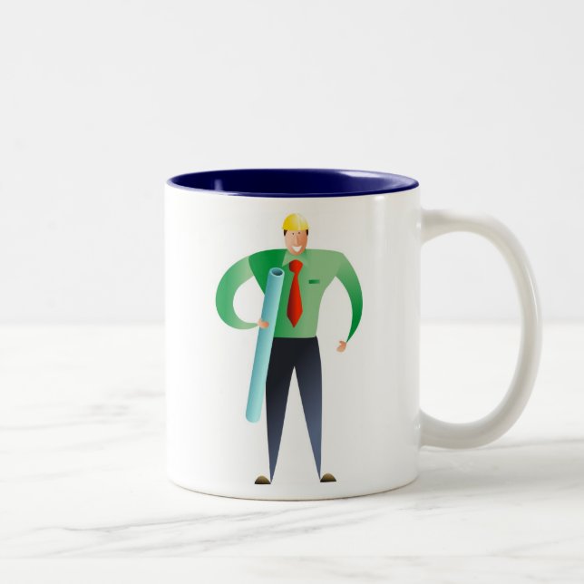 Architect Two-Tone Coffee Mug (Right)